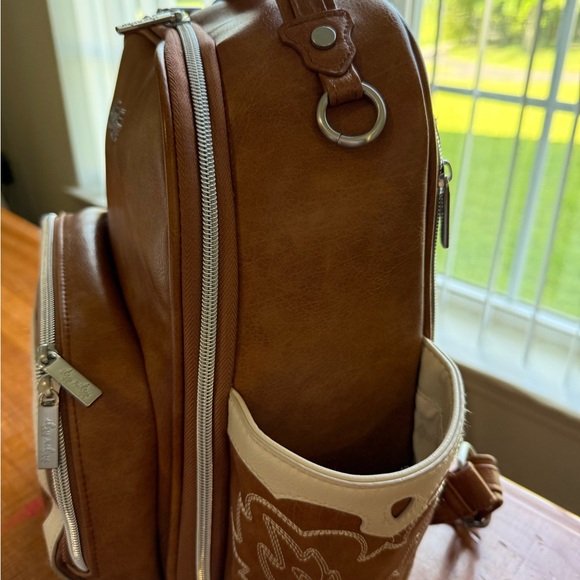 Itzy Ritzy Mini Plus Cowboy Diaper Bag - Picture 3 of 9